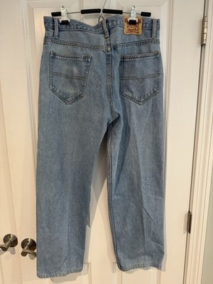 Blue Ridge Sports Men's Light Wash Blue Denim Straight Fit Jeans Cotton 5-Pocket
