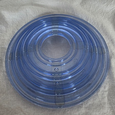 Vintage Creative Memories 2003 Set of 3 Circle patterns 4 5 and 6 Paper Crafting