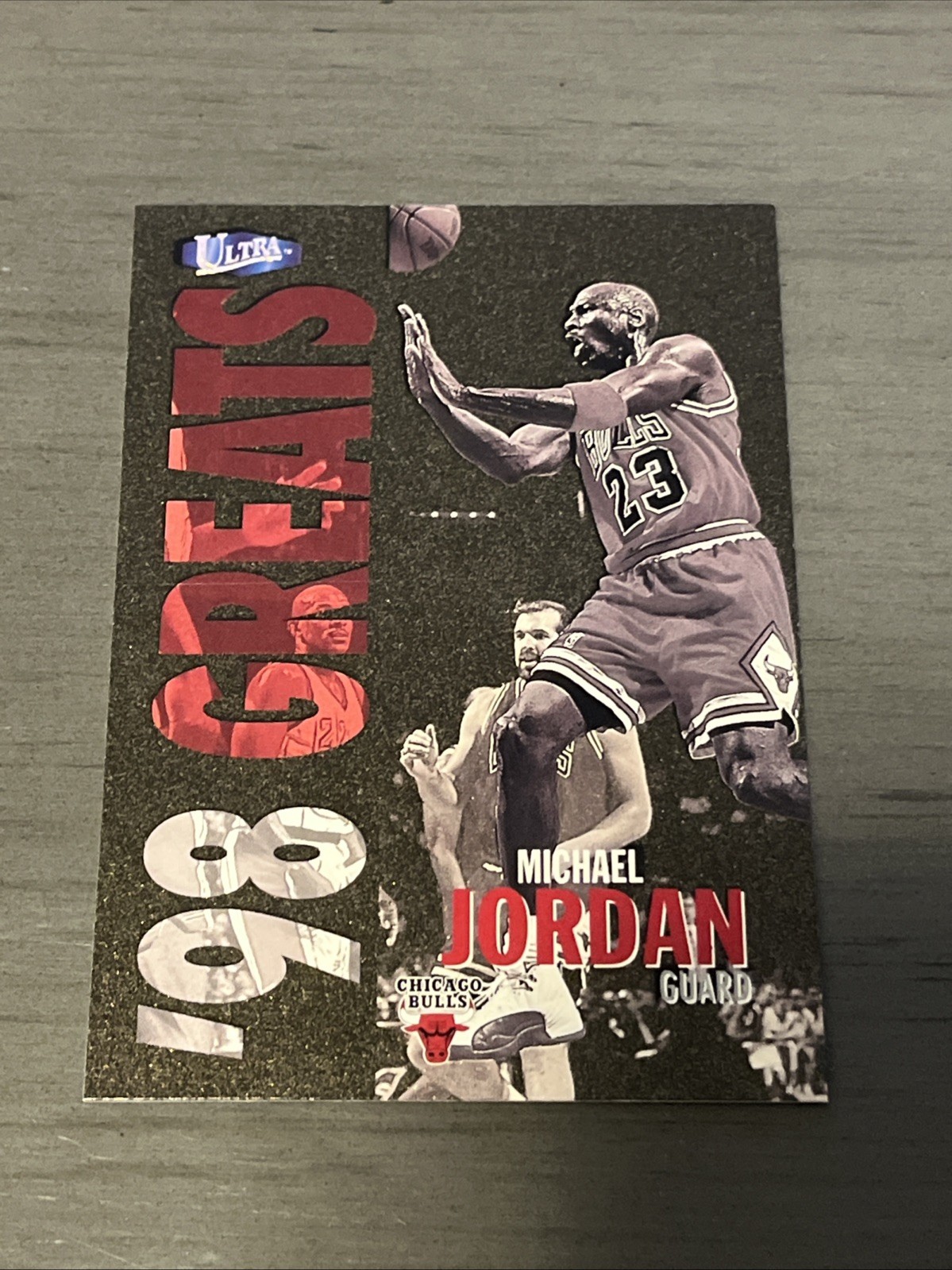 1997-98 Fleer Ultra - Greats Michael Jordan #259G Gold Medallion Edition RARE
