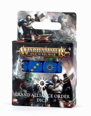 Warhammer Age of Sigmar Grand Alliance Order Dice GW 80-20 NIB