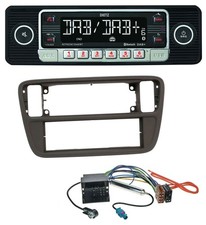 Dietz USB DAB MP3 Bluetooth Autoradio für Seat Mii Skoda CitiGo 2011-2016 schwar
