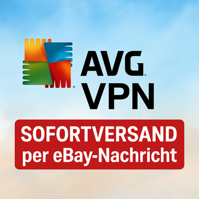 AVG Secure VPN 2026 - 1 Gerät 2 Jahre - Sofortversand per eBay-Nachricht