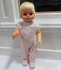 Vintage Early 1962 Mattel Chatty Baby Doll HP Head Blonde Pull Ring no talk