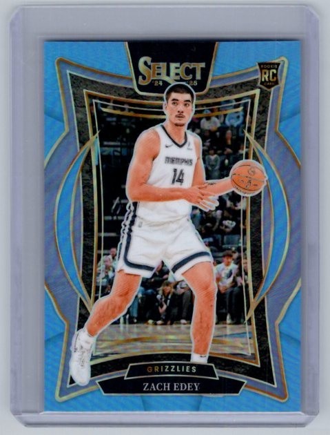 2024-25 Select - Zach Edey Concourse #98 Light Blue /299
