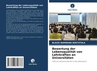 Blaise Wambana Ngetutala | Bewertung Der LebensqualitäT Von LehrkräFten An...