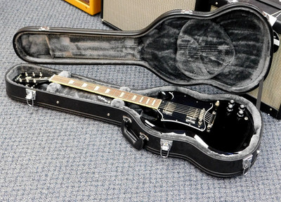 2025 Epiphone SG Standard Electric Guitar w/ Case! Gloss Black! VERY NICE!!!