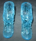 2 Mini Fenton Blue Shoes Daisy and Button
