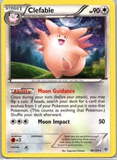 Pokemon TCG Clefable 98/135 Plasma Storm LP