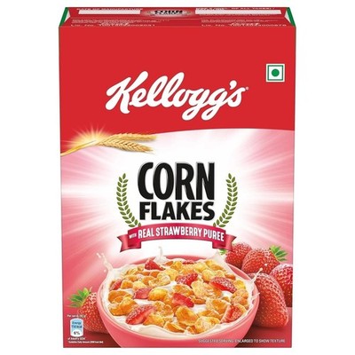 Kellogg's Real Strawberry Püree Corn Flakes 300G