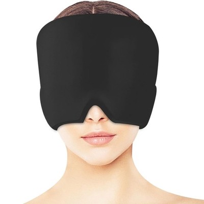 Gel Kühlmütze Migräne Headache Relief Dehnbare Kopfschmerzen Mütze Cold Therapy