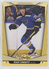 2024-25 O-Pee-Chee Yellow Border Oskar Sundqvist #59 8hk