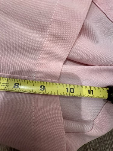 FootJoy Pink Flat Front Performance 10" Inseam Chino Golf Shorts Size 34 - Picture 8 of 8