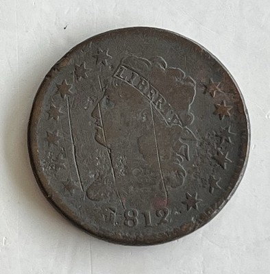 1812 Classic Head Large Cent - Small Date