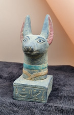 Rare Ancient Egyptian Antiques Anubis Statue Pharaonic God of Afterlife Egypt BC