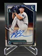 2024 Bowman Draft - Chrome Prospect Autographs Ryan Sloan #CPA-RS (AU, RC)