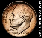 1958 Silver Roosevelt Dime-Choice Gem BU Lustrous No Reserve #i4542