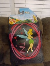 Tinkerbell Vtg Nos Rare Disney Optic Tink Car Truck 2 Piece Floor Mats