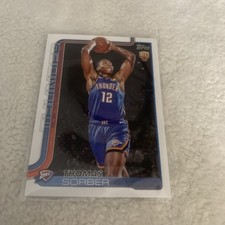 2025-26 Topps - Thomas Sorber #215 Rookie Oklahoma City Thunder RC