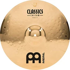 Meinl 16 Medium Crash Cymbal - Classics Custom Brilliant - Made in Germany