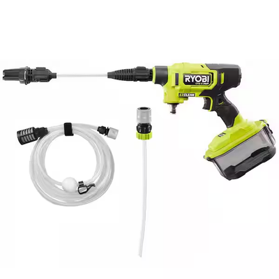 #ad #ad Power Cleaner RYOBI 18 Volts Brushless 600 PSI Cordless Cold Water Tool Only $114.09