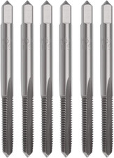 M6 X 1Mm Tap Machine HSS Metric Right Hand Thread 3 Straight Flute Taps Taper an