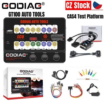 GODIAG GT100 OBD II Break Out Box E-C-U Connector Plus CAS4 CAS4+ Test Platform