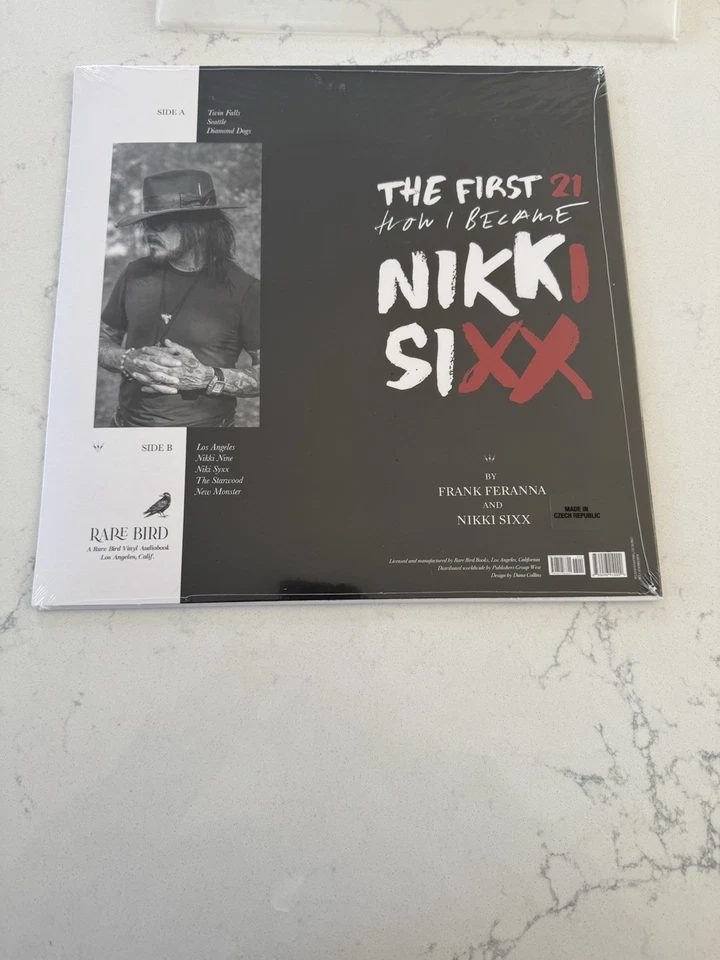 Nikki Sixx - The First 21: How I Became Nikki Sixx - LP Vinyl Record - Sealed - Image 2 of 2