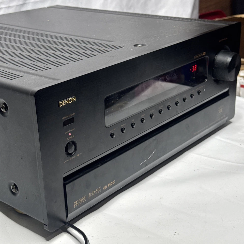 Denon AVR-5600 THX AM/FM Audio Video Surround Receiver - Tested! - Image 2 of 4