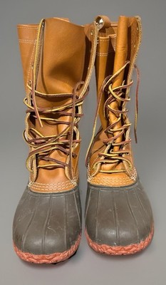 L.L. Bean Maine Hunting Boot Mens 7 LL Bean Script Cursive Logo Mens 7 Narrow Maine Hunting Duck  main image 4