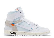 Jordan 1 Retro High Virgil Abloh Archive Alaska Size 11.5, DS BRAND NEW