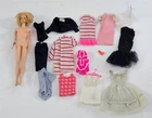 X-791 VINTAGE 1960/70'S MATTEL BARBIE WITH TAGGED BARBIE CLOTHING