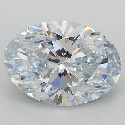 Lab Grown 7.05 Cts Oval Cut IGI Certified CVD Diamond G Color VS1 Clarity