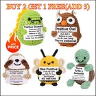 Funny Positive Potato Animal Gift Handmade Crochet Animal Cute Emotional Support