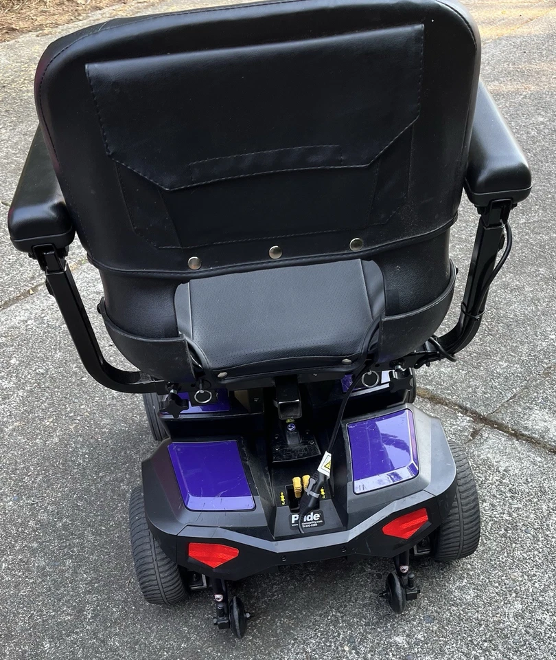 SILLA DE RUEDAS ELÉCTRICA Silla Pride Go Celda Seca Batería Recargable Plegable Foto 3 de 4