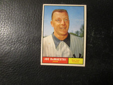 1961  TOPPS #116   JOE De MAESTRI  YANKEES       EX+/EXMT