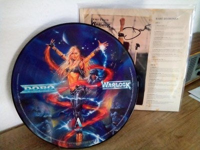 Doro & Warlock - Rare Diamonds - Limited Picture LP + Autogramm