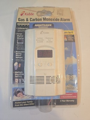 Kidde KN-COEG-3 Explosive Gas Alarm Carbon Monoxide Alarm Detector with Battery