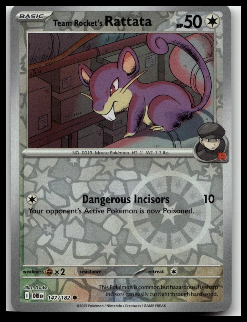 Team Rocket's Rattata Pokémon TCG Cards for sale | eBay