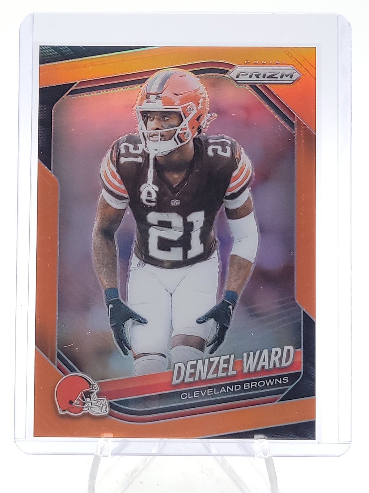2025 Prizm Denzel Ward #90 Orange /249