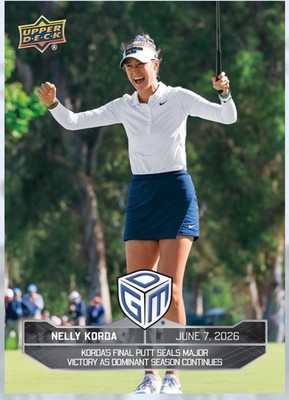 2026 UPPER DECK Epack Game Dated Moments - Nelly Korda - #13 Epack 