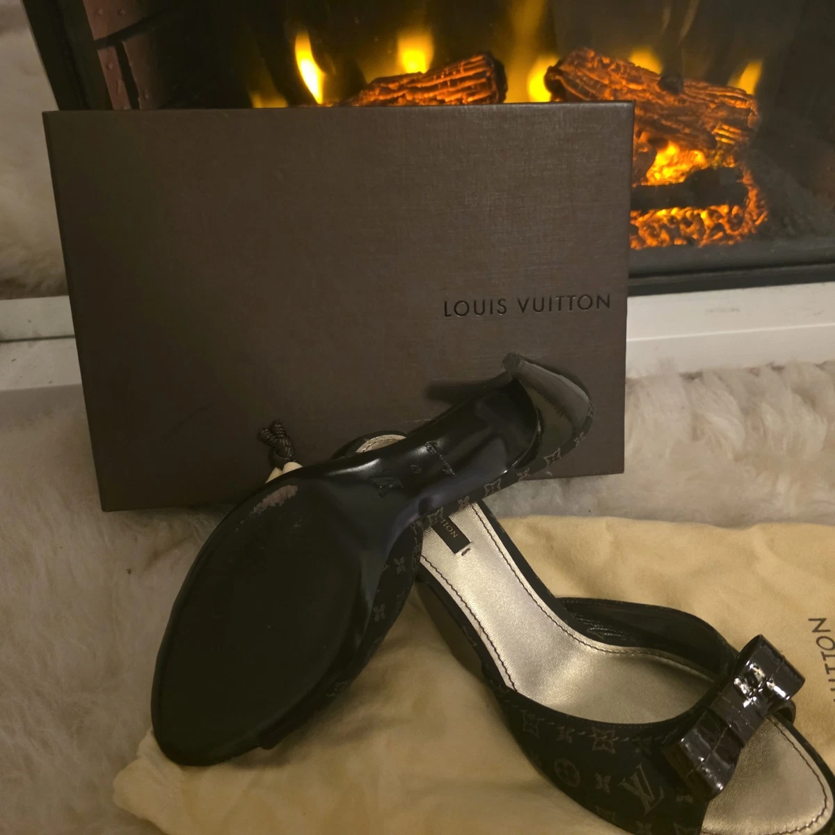 Louis Vuitton Brown Sandals for Women for sale | eBay