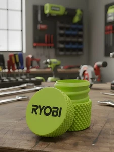 Ryobi Conteneur – Vis filetées & Boîte de stockage des pièces 3D Imprimé pour les outils