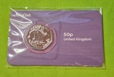 Stegosaurus Jurassic 50p Coin - UK - Available on eBay