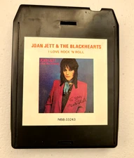 Joan Jett & The Blackhearts I Love Rock N Roll 8 Track Tape VG+