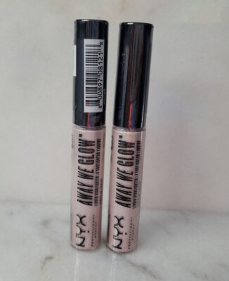 2- NYX Away We Glow Liquid Highlighter AWG02 State of Flux