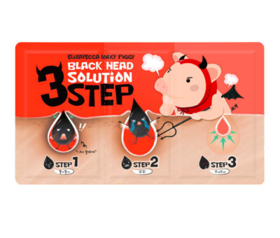 Elizavecca Milky Piggy Black Head 3 Step Solution US Seller
