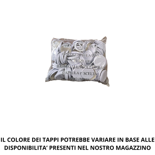 1 BUSTA TAPPI CAPSULE PER VASETTI 100 PEZZI DIAM. 82/77/70/66/63 ALTRI 1° SCELTA - Imagen 7 de 11