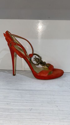 MARINO FABIANI heeled shoe shoes women woman size Eu 37 orange MF01