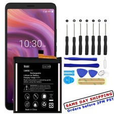 High Capacity Replaceable 4100mAh Battery Tool for Alcatel 3V 2019 5032W USA