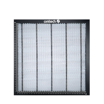 OMTech 16''x16'' Honeycomb Working Table for Laser Engraver with Built-in Scale